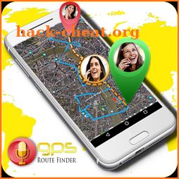 Voice GPS Route Directions: Free Navigation, Map icon