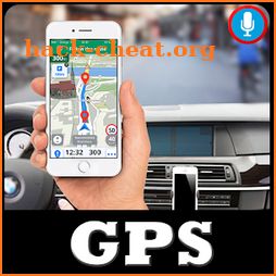 Voice Navigation Earth Map Live - GPS Tracker icon
