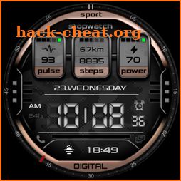 VVA223 Digital Watch face icon