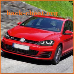 VW Golf Extreme Car Driving 3D icon