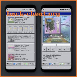 W95 Mobile Retro Klwp Theme icon