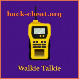 Walkie Talkie: Push to Talk: Two way communication icon