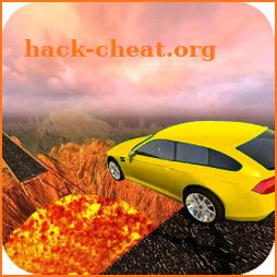 Wall Of Lava Volcano Cars 3D icon