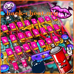 Wall Street Graffiti Keyboard Theme icon