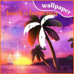 Wallpaper Coloring Offline, Happy Color by Number icon