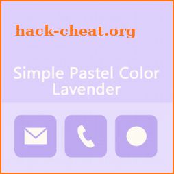 Wallpaper Simple Pastel Color (Lavender) Theme icon
