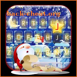 Warm Light Christmas Night Keyboard icon