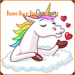 🦄 WAStickerApps - Kawaii Unicorns icon