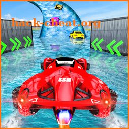 Water Car Racing Stunts 2020 icon