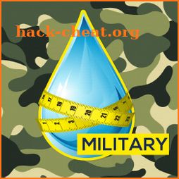 Water diet army icon