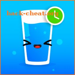 Water drink reminder - Healthy body icon