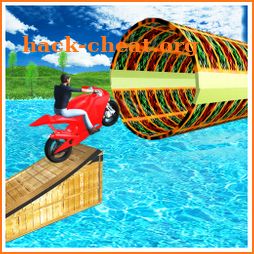 Water Games 3D: Stuntman Bike Water Stunts icon