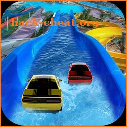 Water Slide Car Race and Stunts : Waterpark Race icon