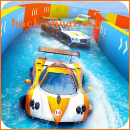 Water Slide Car Stunts Racer icon