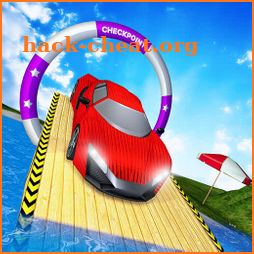 Water Surfer Car Stunts Racer icon