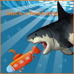 Water World Fish Escape Submarine Shark Fishes 2D icon