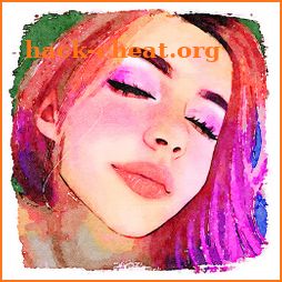watercolor & oil painting color by number Free icon