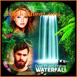 Waterfall Dual Photo Frames icon