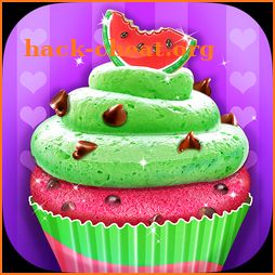 Watermelon Cupcake - Summer Desserts Maker icon