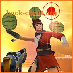 Watermelon Shooting Real Fruit icon