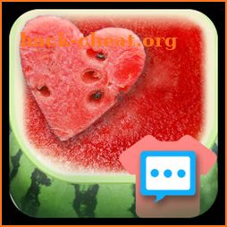 Watermelon skin for Next SMS icon