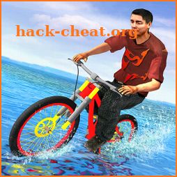 Waterpark Bicycle Surfing - BMX Cycling 2019 icon