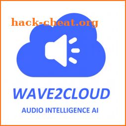 Wave2Cloud - Home Security Camera, Audio Detection icon