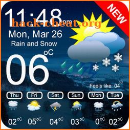 Weather App: Real time live weather forecast icon