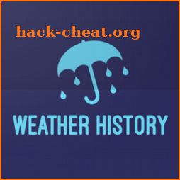 Weather history by date. icon