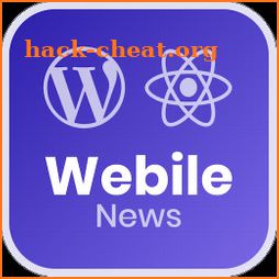 Webile News - React Native App icon