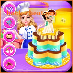 Wedding Doll Cakes Maker Cooking Chef Empire icon