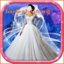 Wedding Dress Photo Montage icon