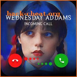 Wednesday Addams – Fake Call icon