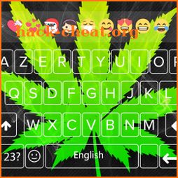 Weed Emoji Keyboard - weed Emoji keyboard theme icon