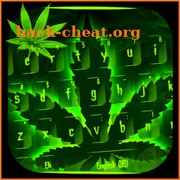 Weed Rasta Keyboard Theme icon