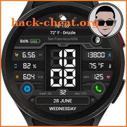 WFP 051 Digital watch face icon