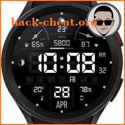 WFP 104 Digital watch face icon