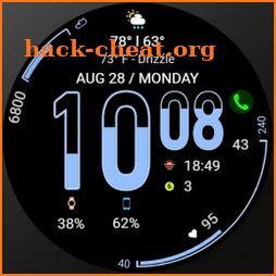 WFP 107 Hourglass watch face icon