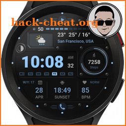 WFP 125 Digital watch face icon