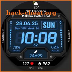 WFP 151 Old school watch face icon