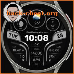 WFP 312 digital watch face icon