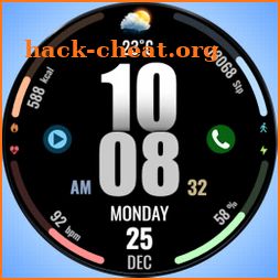 WFP 317 Digital watch face icon
