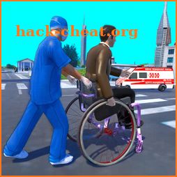 WheelChair People Rescue Ambulance Games icon