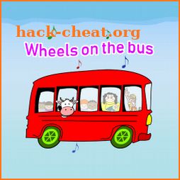 Wheels on the bus song: games for toddlers, babies icon