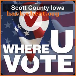 WhereUVote IA - Scott County icon