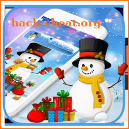 White Christmas Snowman Gift Theme icon
