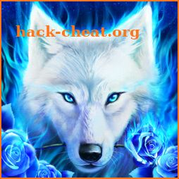 White Wolf Live Wallpaper icon