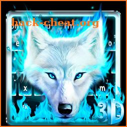 White Wolf Soul Fire 3D Live Keyboard icon
