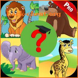 Wild Animal Quiz Game For Kids icon