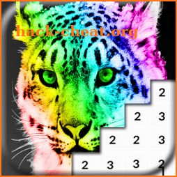 Wild Animals Color By Number FREE icon